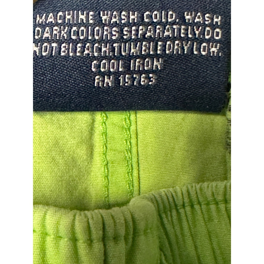 Polo Ralph Lauren Mens Lime Green Navy Pony Logo Cotton Sleep Pajama Shorts M - Picture 12 of 12